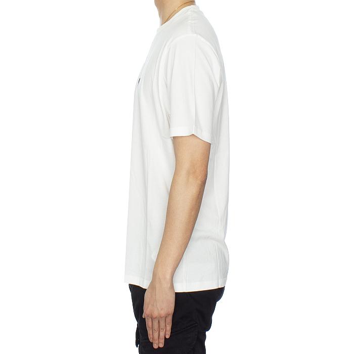 CP Company Vertical Logo Cotton T-Shirt White Men’s Top