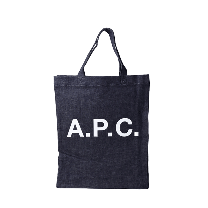A.P.C. Lou Mini Eco Tote Bag Canvas Unisex Ivory