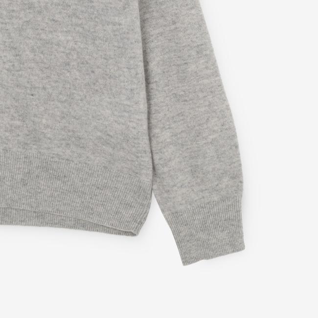 Acne Studios Face Logo Gray Cardigan
