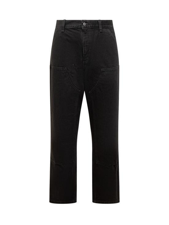 CARHARTT WIP Smith Double Knee Denim Pants Black