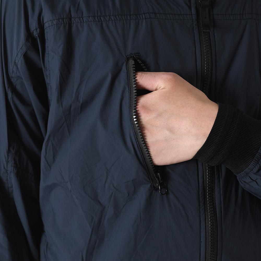 STONE ISLAND Skin Touch Packable Hooded Jacket Navy