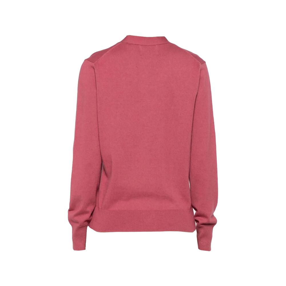 Isabel Marant KARINA Logo Cardigan Antique Pink CA0104FA C1L17E 40AK