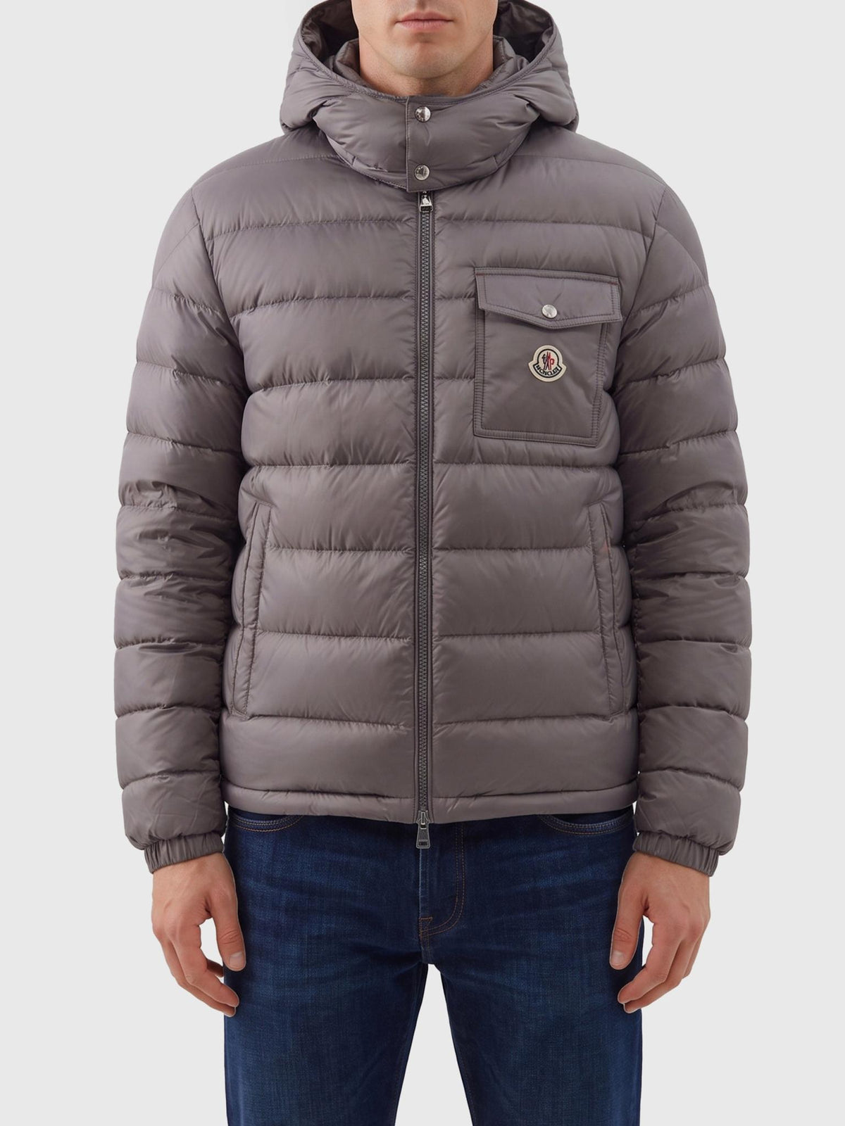 Moncler Black Down Puffer Jacket for Men