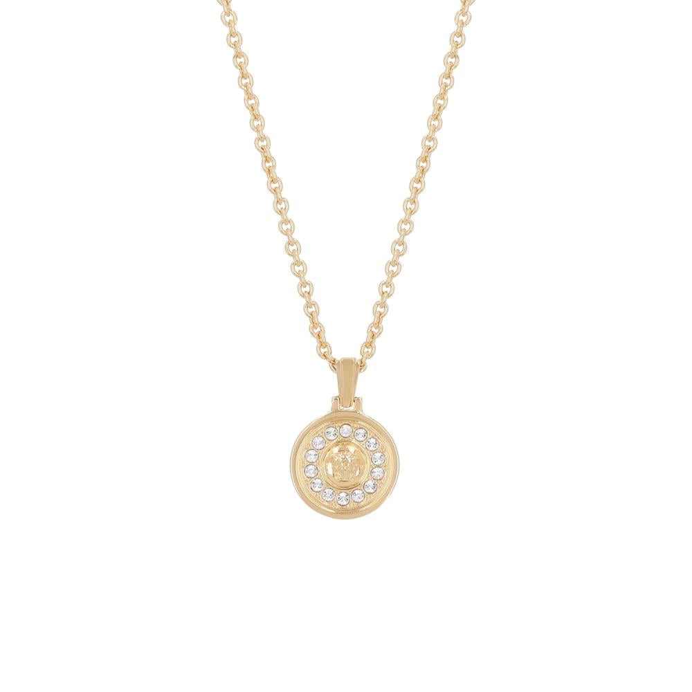Versace Medusa Crystal Pendant Necklace for Women 1026118 1A00621 4JTZ0