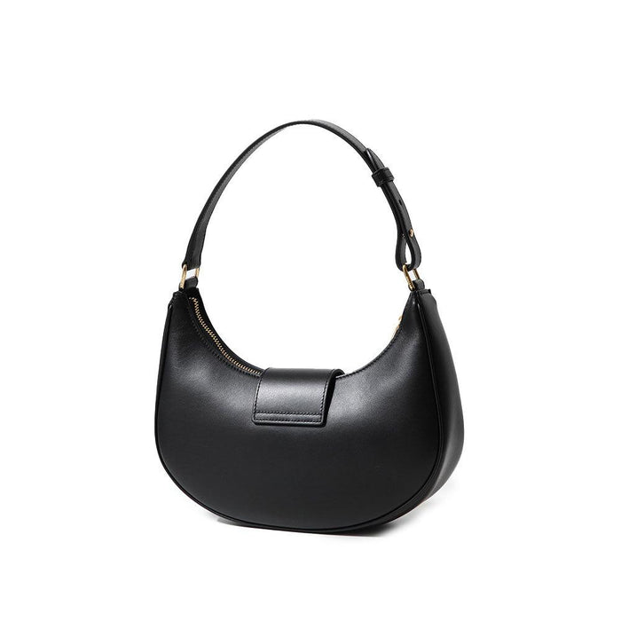 CELINE Triomphe Ava Hobo Shoulder Bag Black