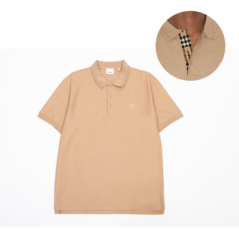 BURBERRY Men’s Piqué Polo Shirt Short Sleeve