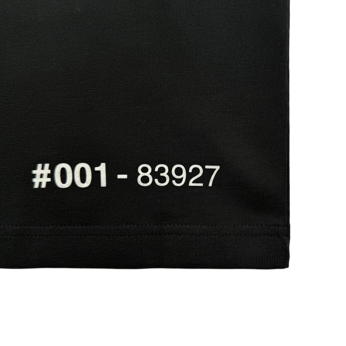 Moncler Mirrored Logo Short Sleeve T-Shirt Black