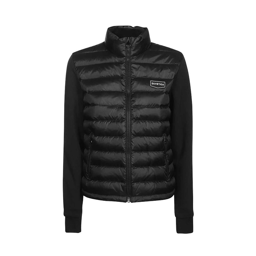 Duvetica BENEFICA Logo Mix Puffer Jacket Black VDDJ00625K0001 BKS
