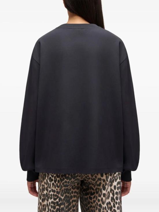 GANNI Phantom Long Sleeve Sweatshirt A1050068252