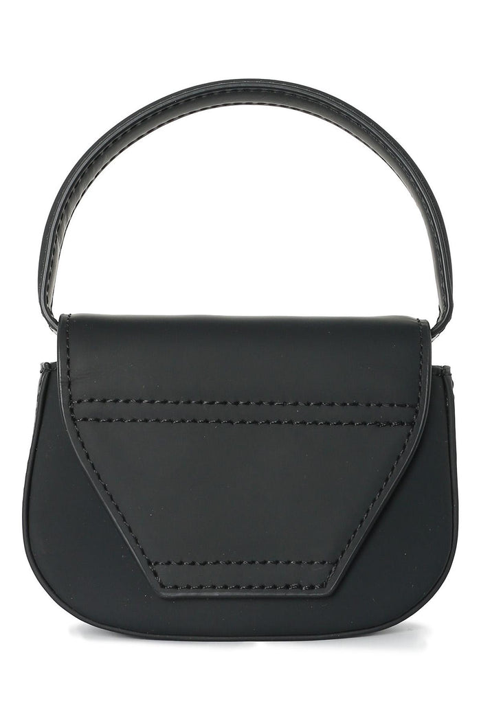 DIESEL 1DR XS Chain Strap Crossbody Bag Black