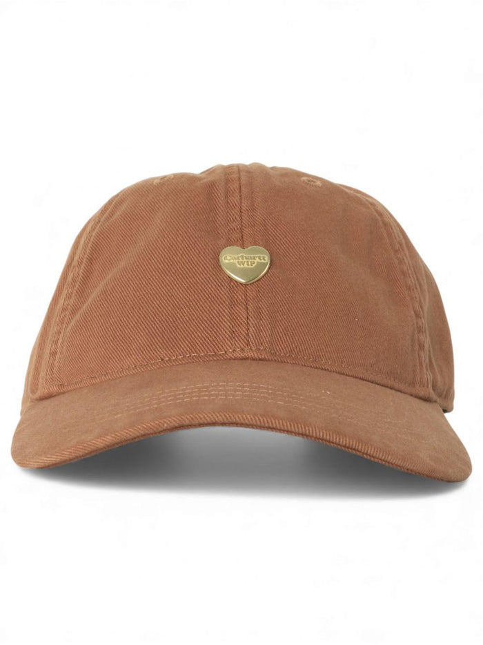 CARHARTT WIP Hamilton Brown Heart Metal Logo Cap