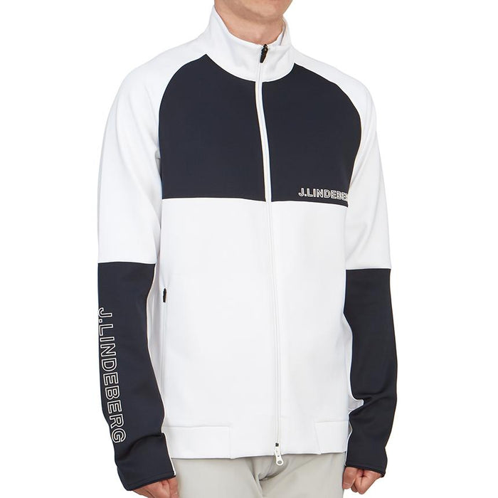 J LINDEBERG Men’s Golf Mid Layer Jacket Black