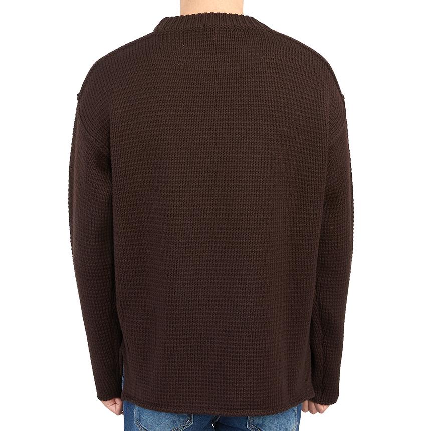 Ten C Men’s Wool Crewneck Knit Sweater 22CTCUM01181 006450 595