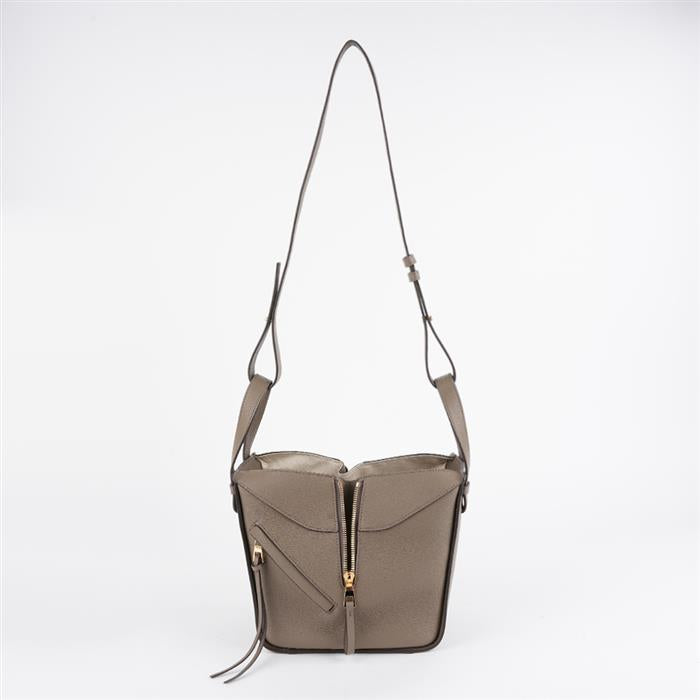 LOEWE Soft Grained Calfskin Compact Hammock Shoulder Bag
