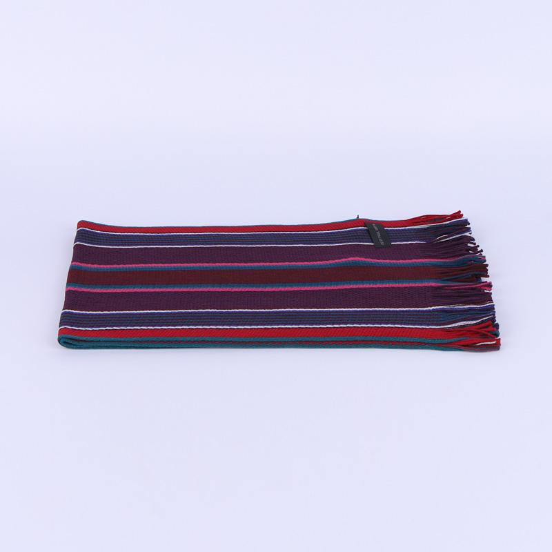 Paul Smith Merino Wool Rainbow Scarf