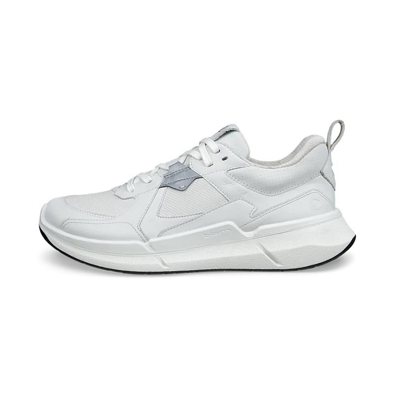 ecco BIOM 22 Women’s Low-Top Sneakers White Leather