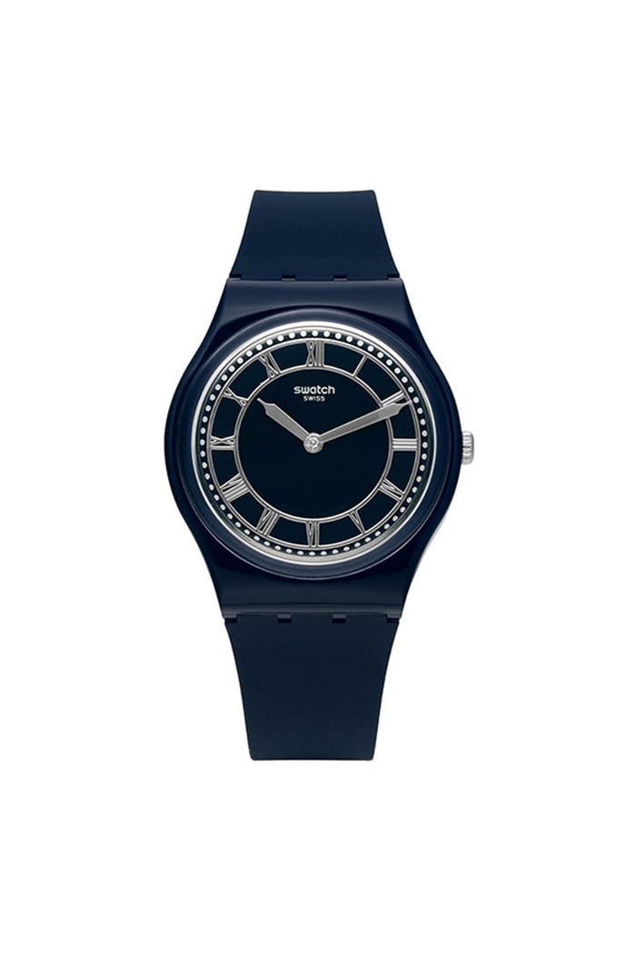Swatch Unisex Rubber Strap Watch GN254