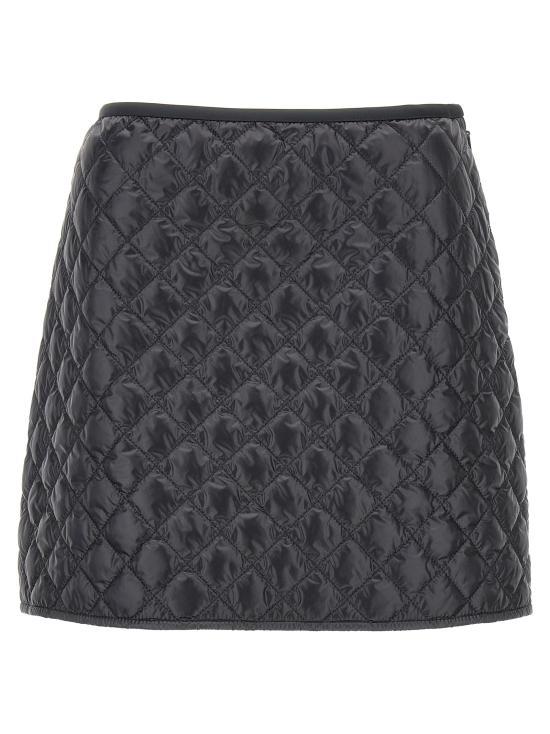 Moncler Black Mini Skirt 2D00008 788L 999
