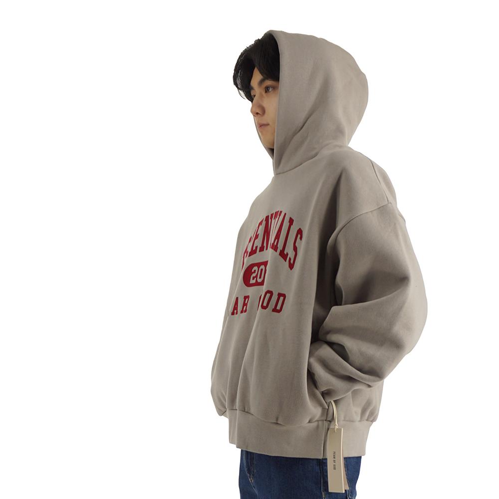 Fear of God Essentials Classic Fleece Hoodie Smoke Gray Unisex