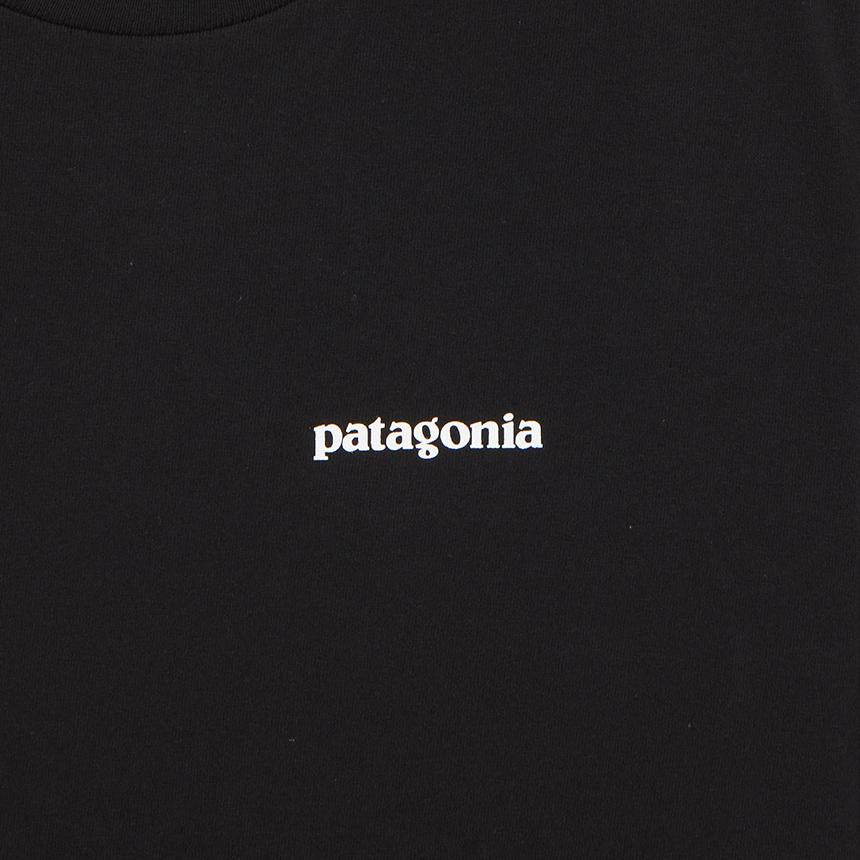 patagonia P-6 Responsibili-Tee Men’s Short Sleeve T-Shirt Black