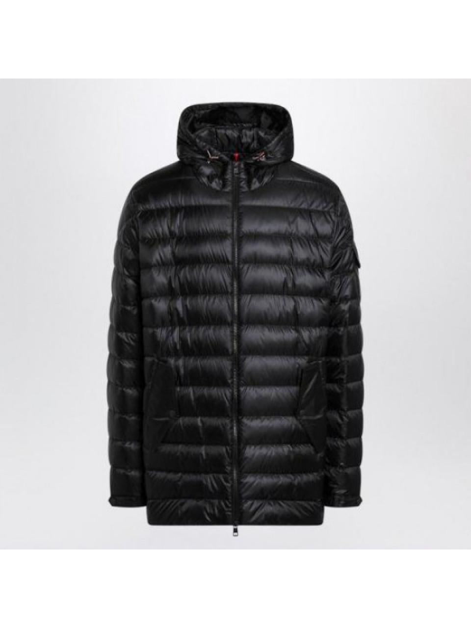 Moncler Oahu Hooded Mid-Length Down Parka Jacket