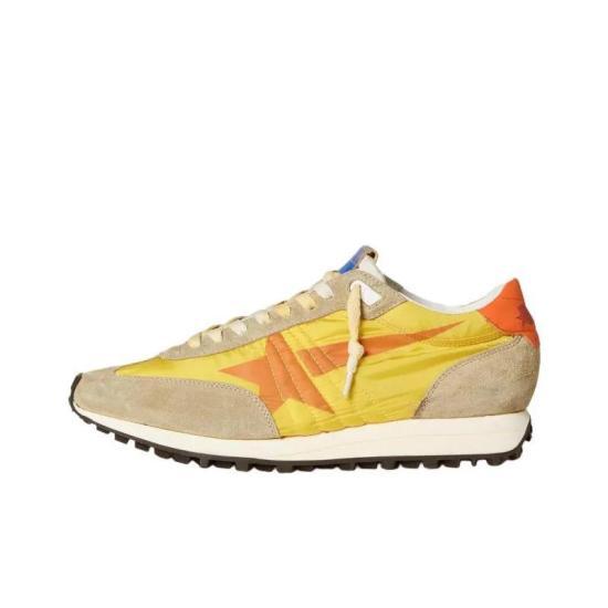 GOLDEN GOOSE Yellow Grey Orange Marathon Running Sneakers Men GMF00683 F005462