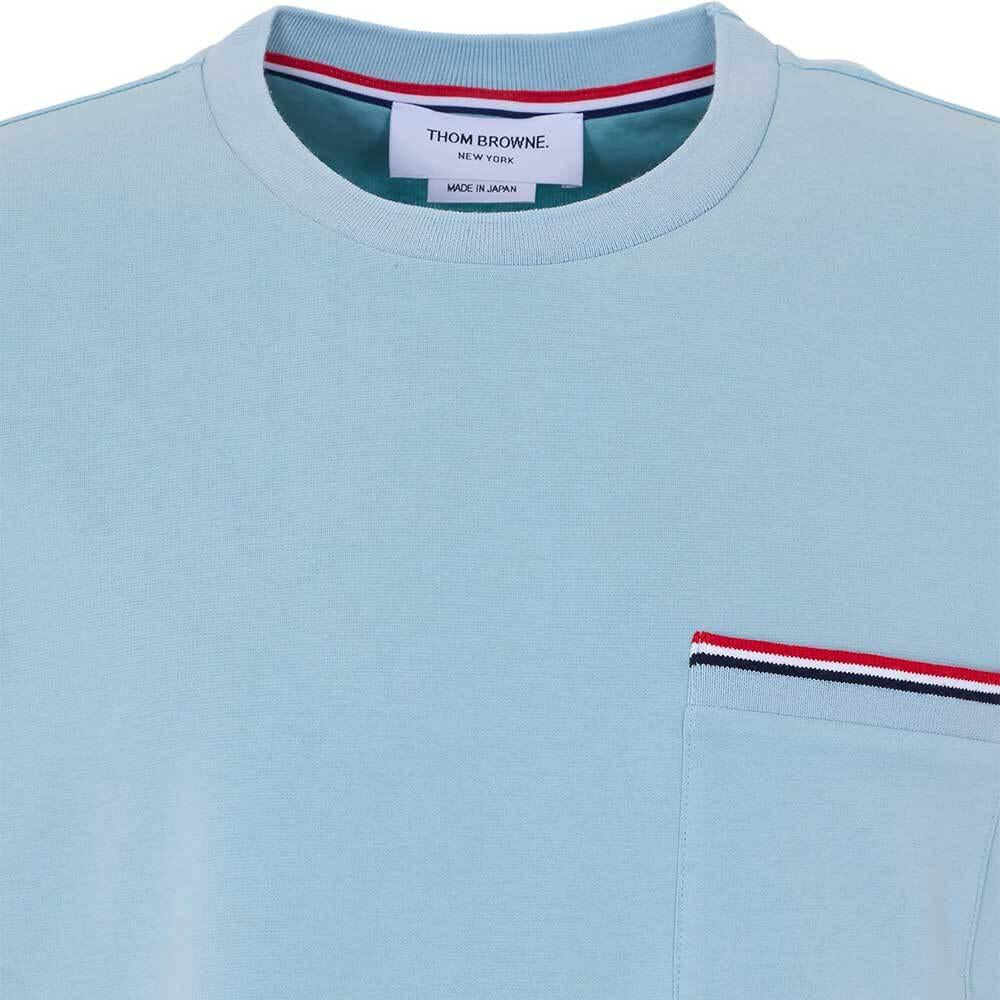 THOM BROWNE RWB Short Sleeve T-Shirt Men’s MJS307A 07323 480