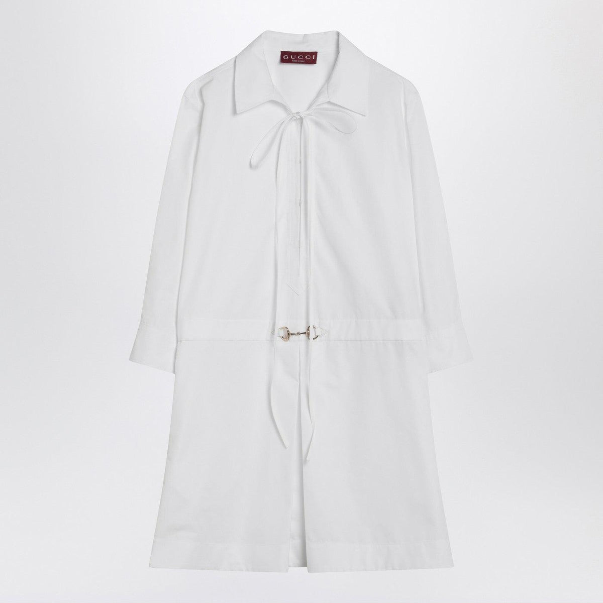GUCCI Beige Long Sleeve Trench Coat
