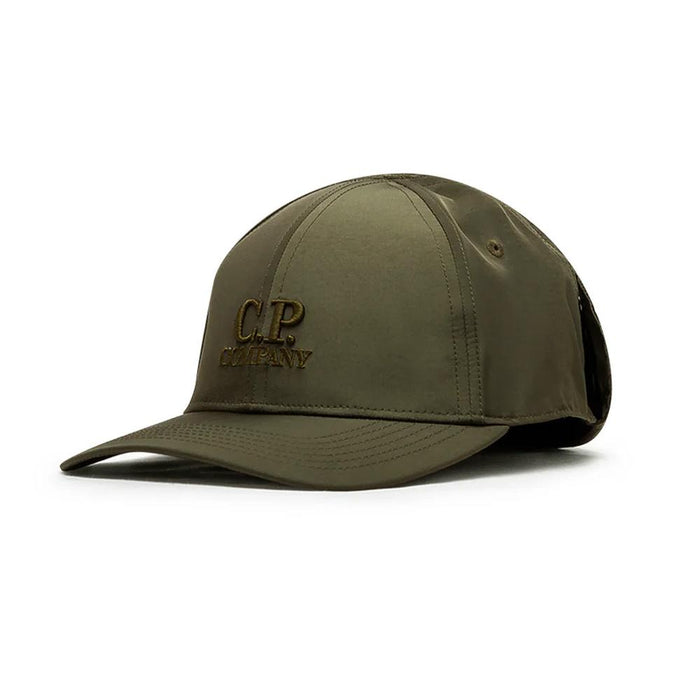 CP Company Logo Embroidered Goggle Cap for Men 17CMAC146A 005904A 683