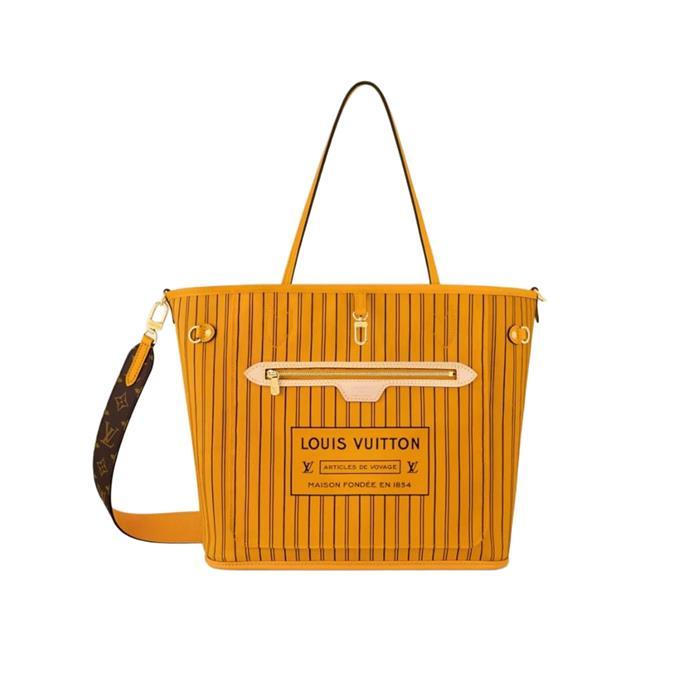 Louis Vuitton Neverfull Bandouliere Shoulder Tote Bag