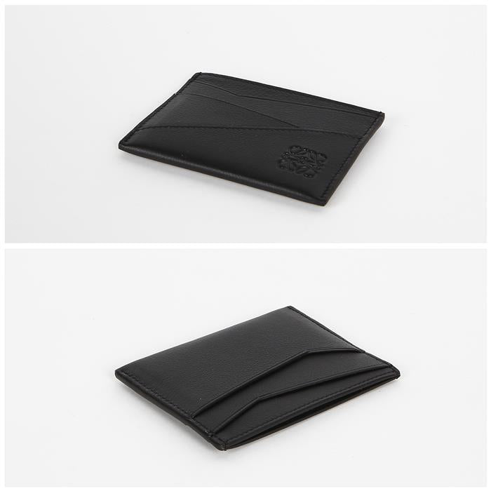LOEWE Puzzle Edge Plain Leather Card Holder C510Q77X02 1100