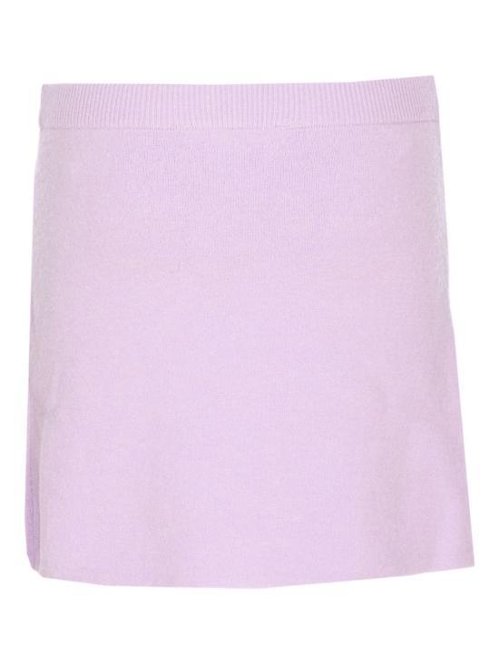 Self Portrait Lilac Mini Skirt PF25085 SKLILAC DOM