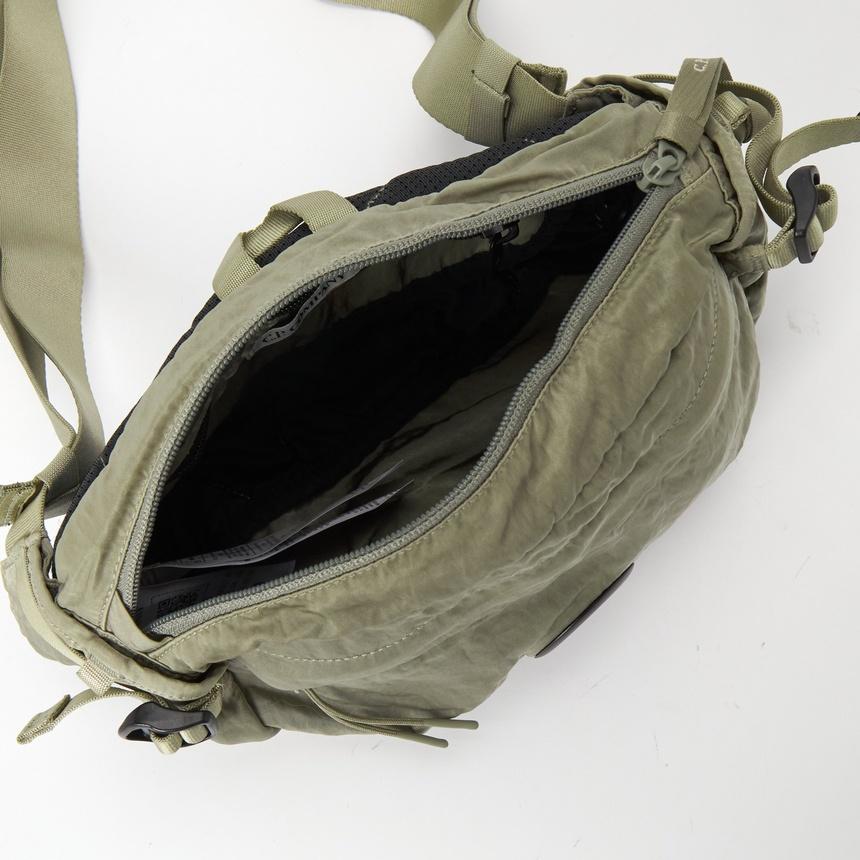 CP Company Unisex Hip Pack Crossbody Bag Green