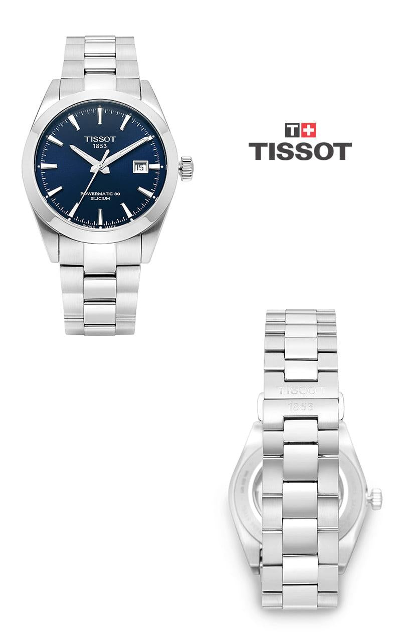 Tissot Blue Dial Stainless Steel Automatic Men's Watch T127 407 11 041 00