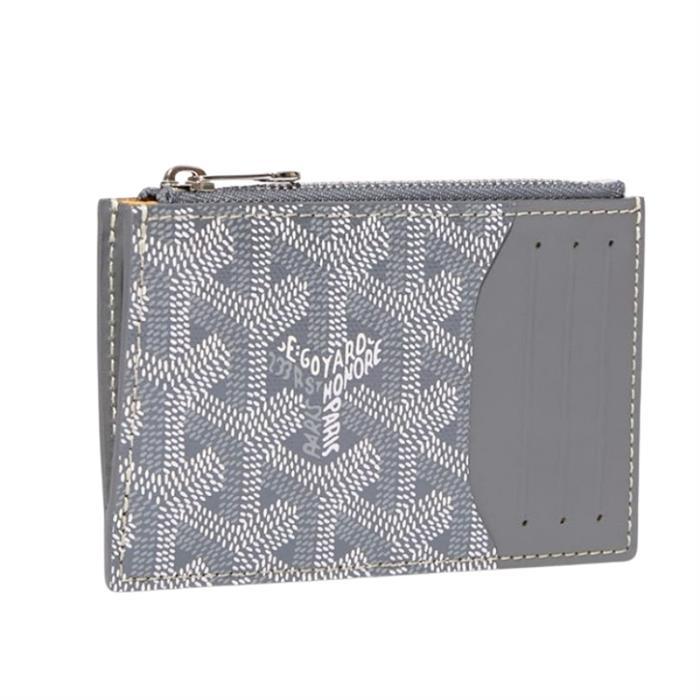 GOYARD Bourbon Zipper Card Holder Wallet BOURBOPMLTY51CL51P