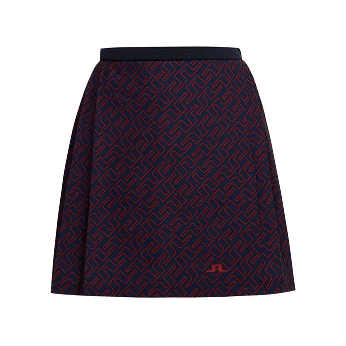 J LINDEBERG SIERRA Logo Midi Skirt GWSD05769 I171