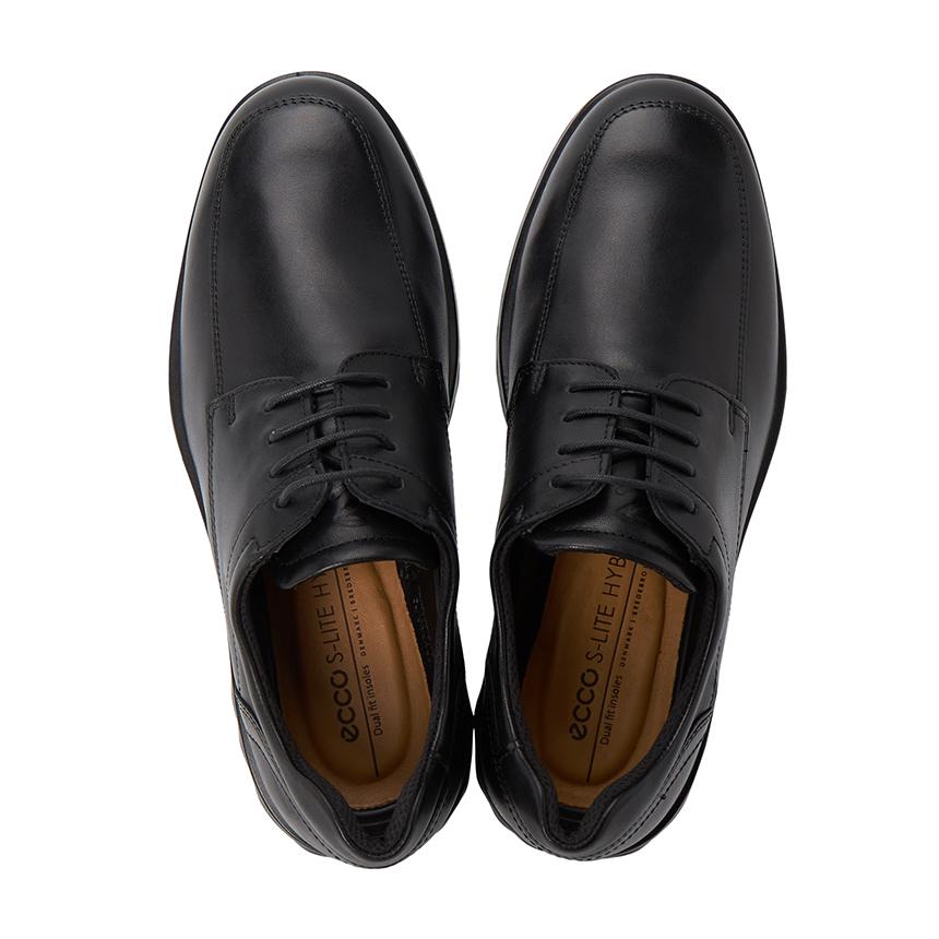 ecco Hybrid Leather Derby Shoes for Men 520324 01001