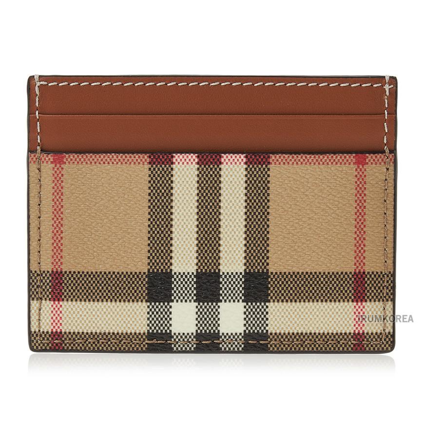 BURBERRY Women’s Vintage Check Card Holder Wallet 8094426 LS SANDON DFC A7026