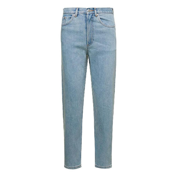 A.P.C. Light Wash Martin F Cropped Denim Pants