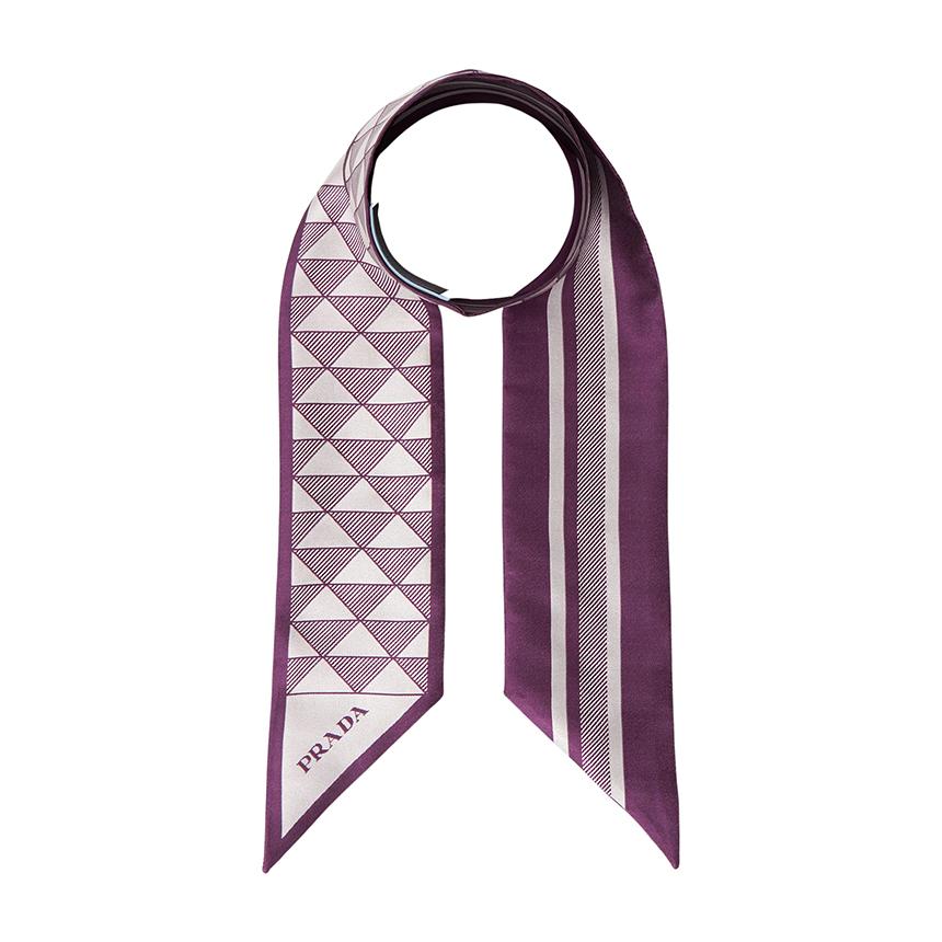 PRADA Women’s Silk Scarf 1FF008 2C81 F0203
