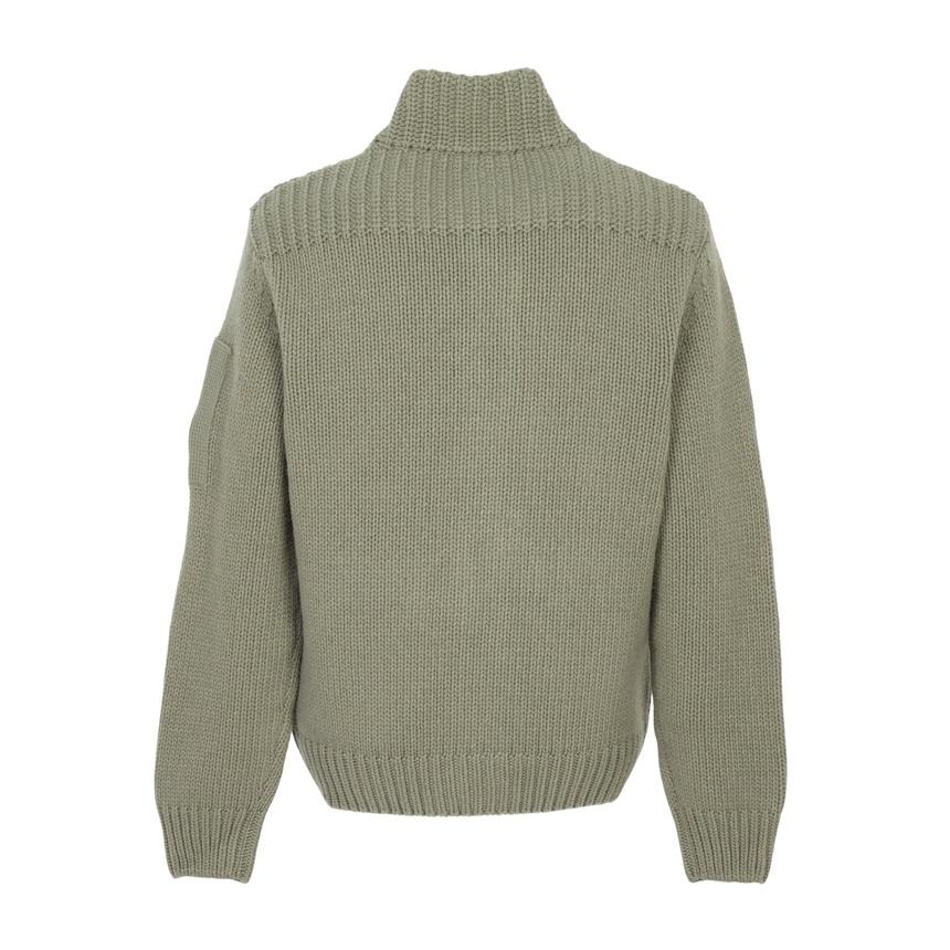CP Company Men’s Knit Cardigan Green