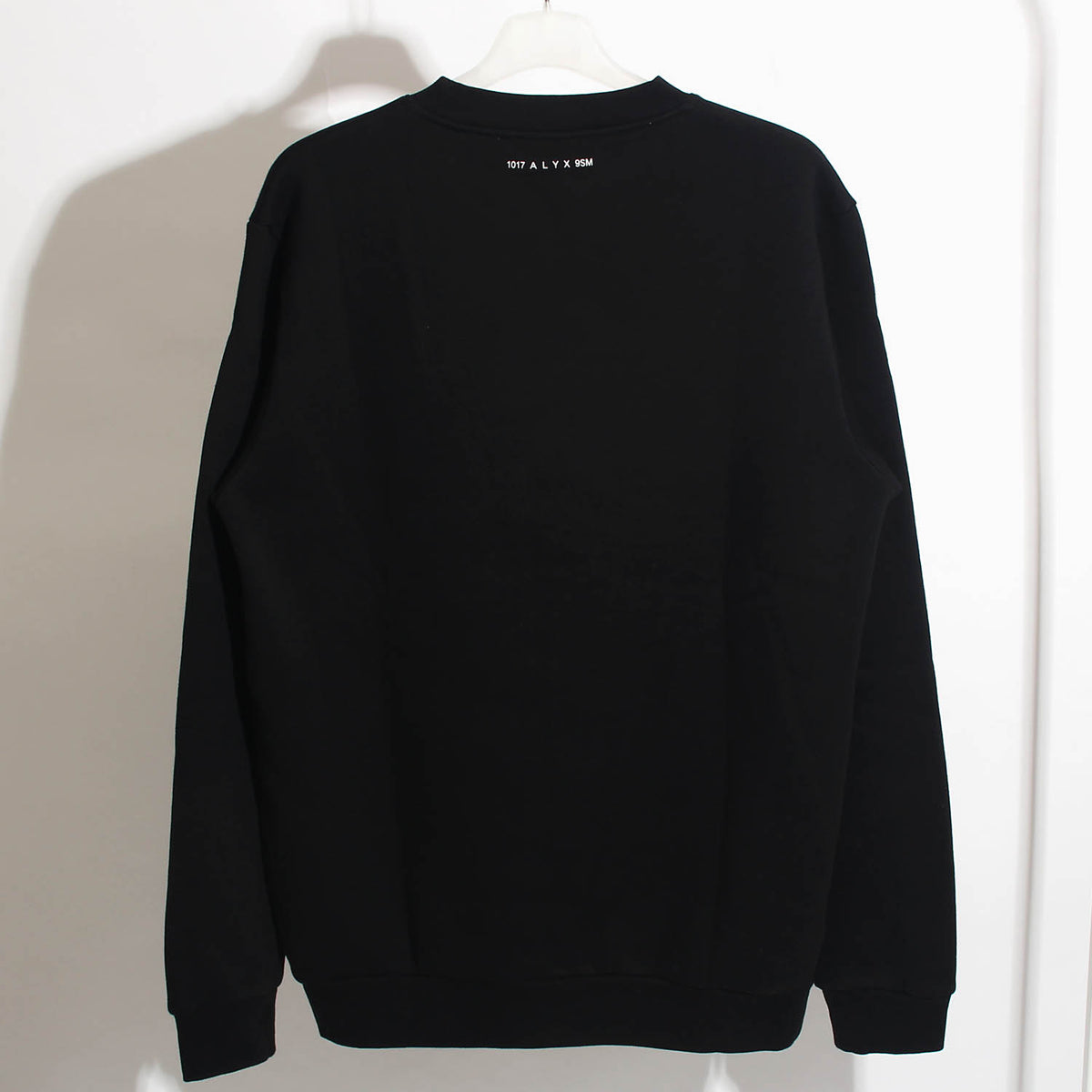 ALYX Men's Logo Print Black Sweatshirt AAUSW0184FA01 001