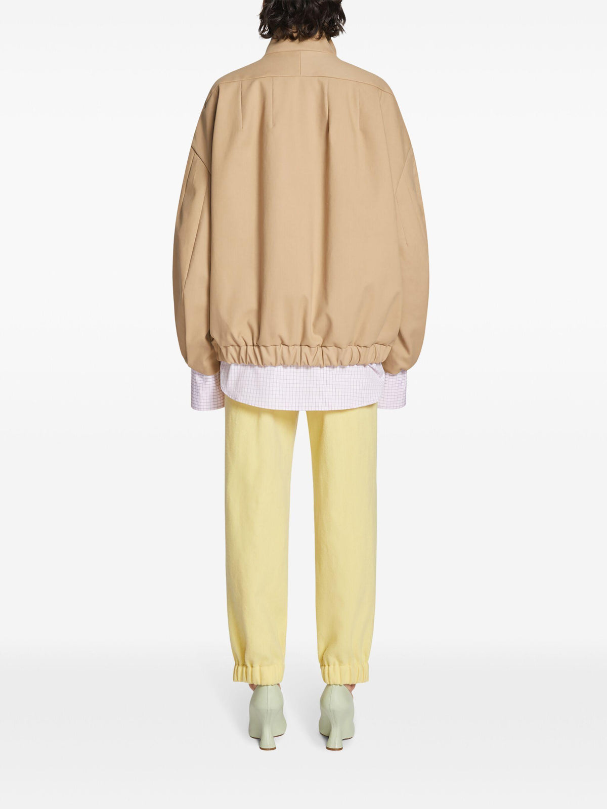 Dries Van Noten Camel Loose-Fit Voles Jacket 242 010504 9129 102