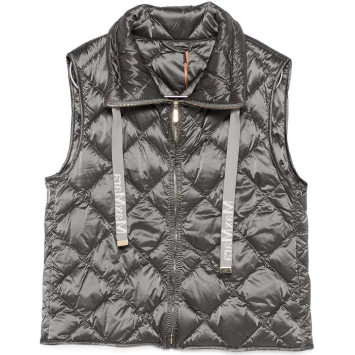 Max Mara Dark Gray The Cube TREGIC Women’s Puffer Vest