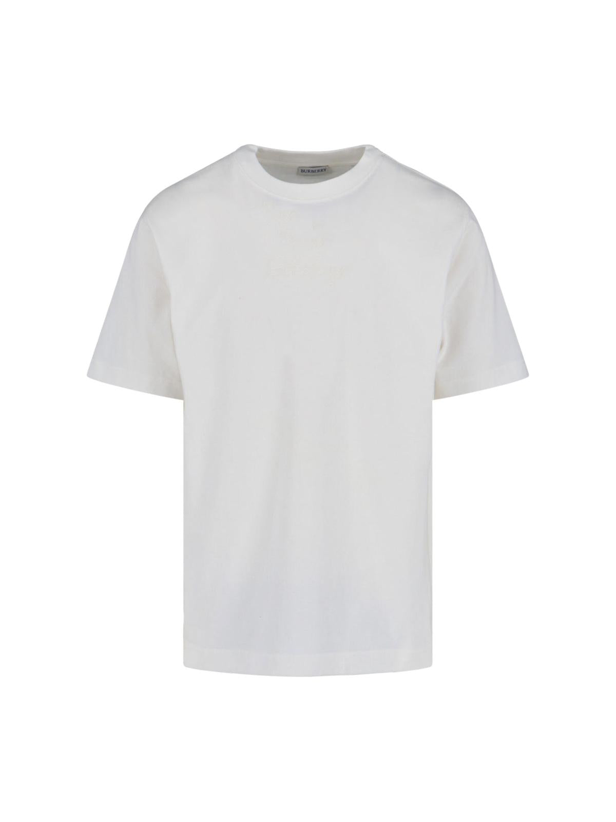 BURBERRY Short Sleeve Cotton T-Shirt Black Men’s