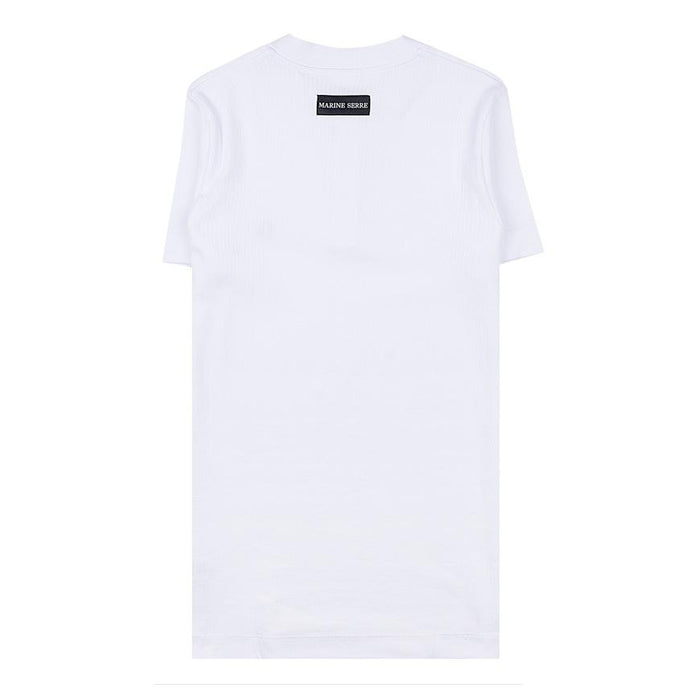 Marine Serre Moon Logo Short Sleeve T-Shirt for Men