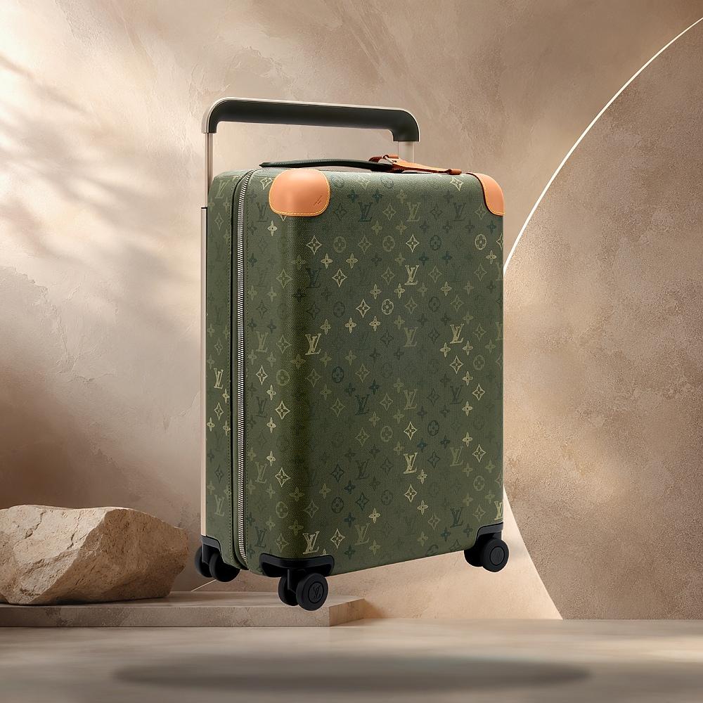 Louis Vuitton Horizon 55 Khaki Green Travel Bag M26958