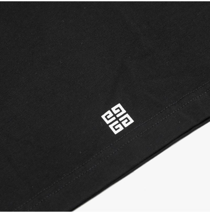 GIVENCHY Kids Short Sleeve T-Shirt Black