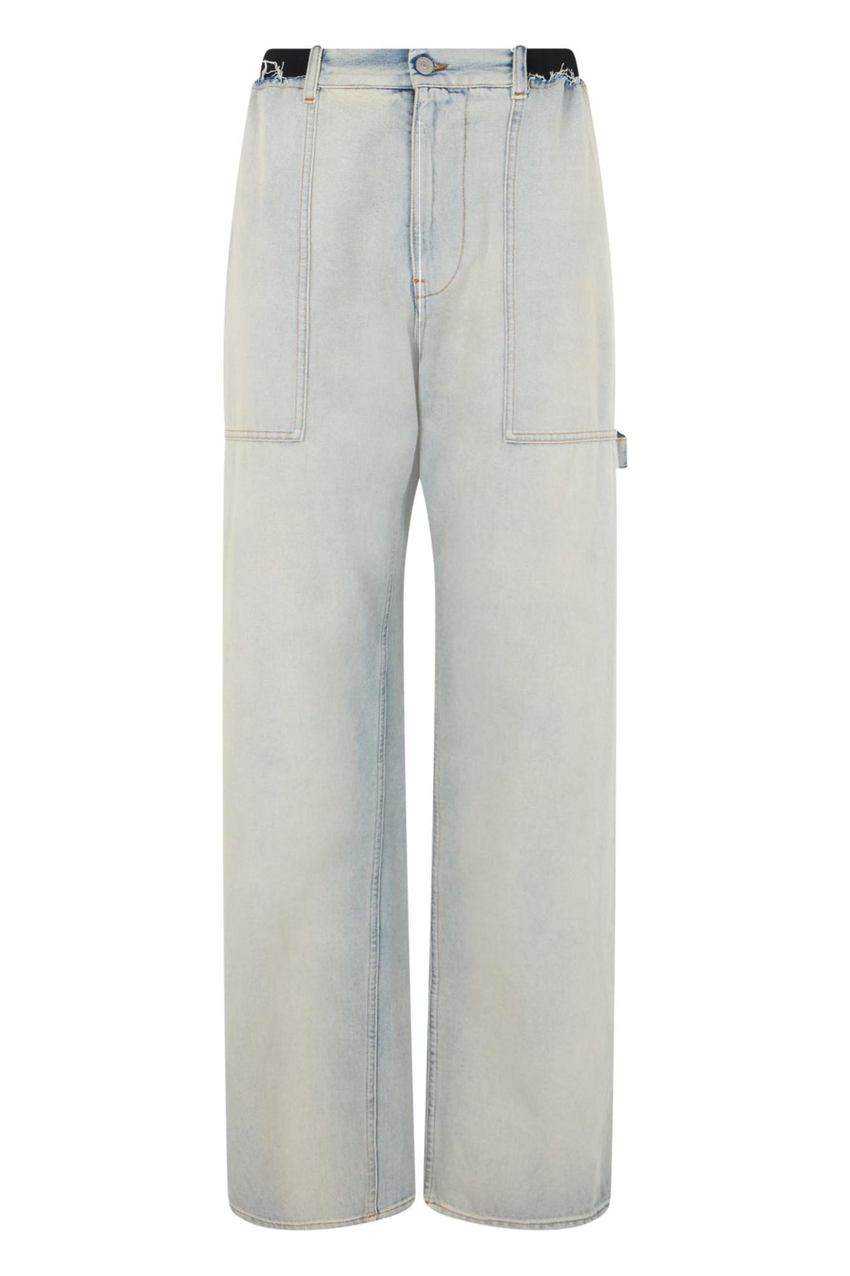 Maison Margiela Gray Denim Jeans for Women