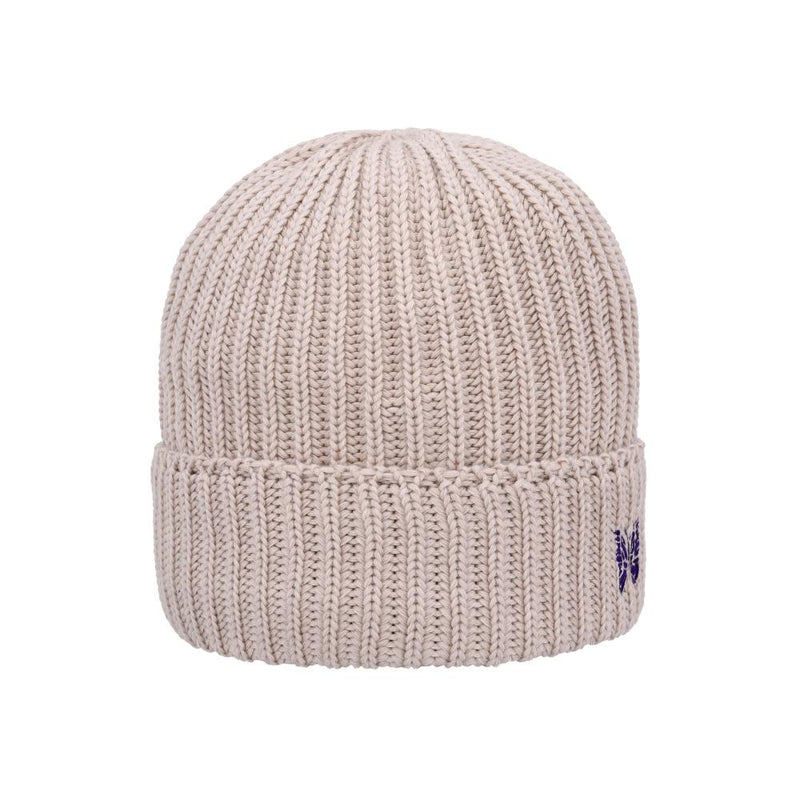 NEEDLES Merino Wool Watch Cap Beanie RW056 ABeige
